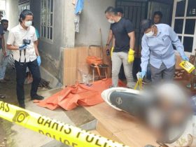 Masyarakat Ranomeeto Dikagetkan Dengan Seorang Mayat Tewas Duduk Diatas Motor