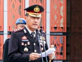 Pimpin Upacara Hari Lahir Pancasila, Kapolres Konut Bacakan Amanat Presiden