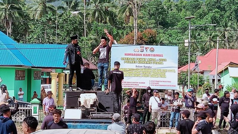 Janji-janji PT Antam Bawa Petaka, Aksi Demo Tuntut Keadilan Ricuh, Masyarakat Konut Jadi Korban