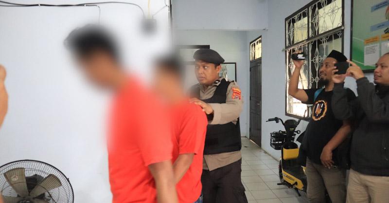 Satresnarkoba Polresta Kendari Ringkus Dua Pelaku Pengedar Sabu di Anggoeya