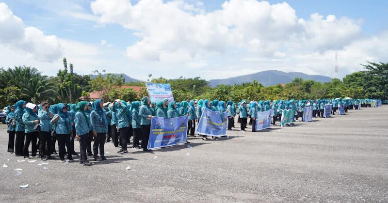 Bersama Ketua Dan Wakil TP-PKK, Sekda Konut Resmi Buka Jambore PKK
