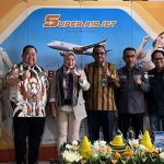 Super Jet Air Resmi Mengudara di Kota Kendari, Kadin Sultra: Flight Penerbangan Lion Group Sultra Akan Semakin Maju