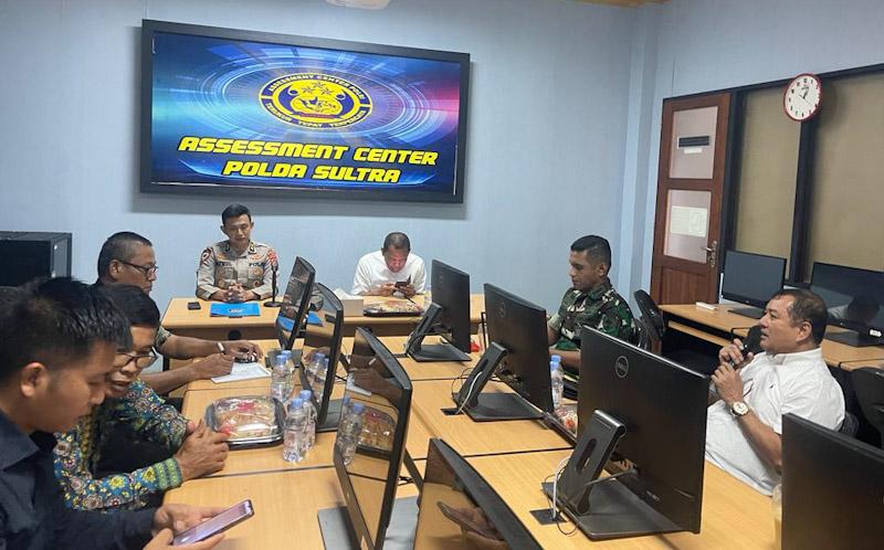 Polda Sultra Dan Pemda Konut Bahas Pelaksanaan Asessment, 6 Jabatan Eselon ll Siap Dilelang 