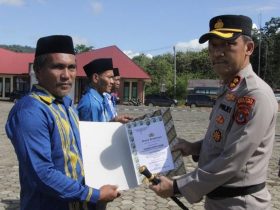 Persiapan 2024, Kapolres Konut Pimpin Apel Kasar Kamling, Ini Penegasannya