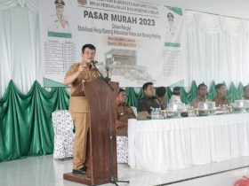 Wakili Bupati, Wabub Konut Bersama Dandim 1430 Resmikan Pembukaan Pasar Murah, Salah Satu Program KIS