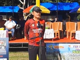 AKBP Priyo Utomo Pimpin Pembukaan Turnament Volly Pantai Kapolres Konut Cup