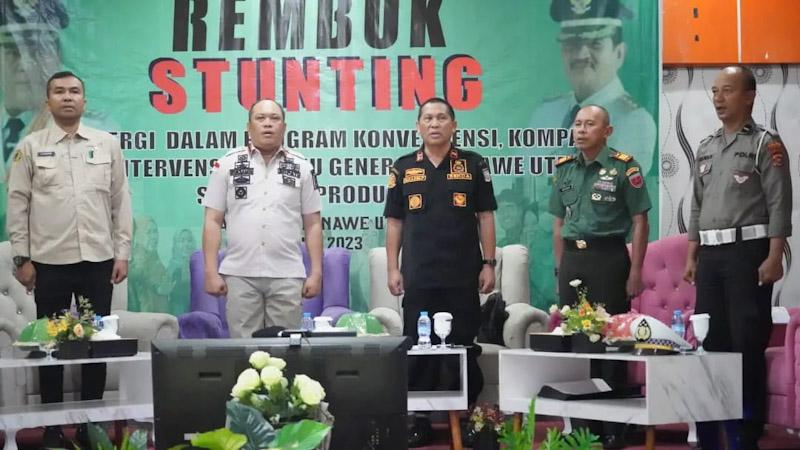 Pimpin Kegiatan Rembuk Stunting Bersama Stakeholder, Bupati Konut Ungkap Capaian Tren Positif, Ini Persentasenya