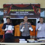 Bersama Satresnarkoba, Kapolres Konut Publikasikan Kasus Penangkapan Baru Peredaran Narkoba