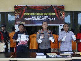 Bersama Satresnarkoba, Kapolres Konut Publikasikan Kasus Penangkapan Baru Peredaran Narkoba