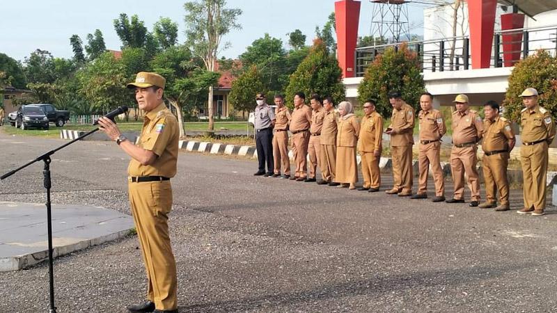 Wakili Bupati Pimpin, Wabup Konut Himbau Pimpinan Dan Staf ASN Untuk Kedepankan Tugas-Tugas Negara