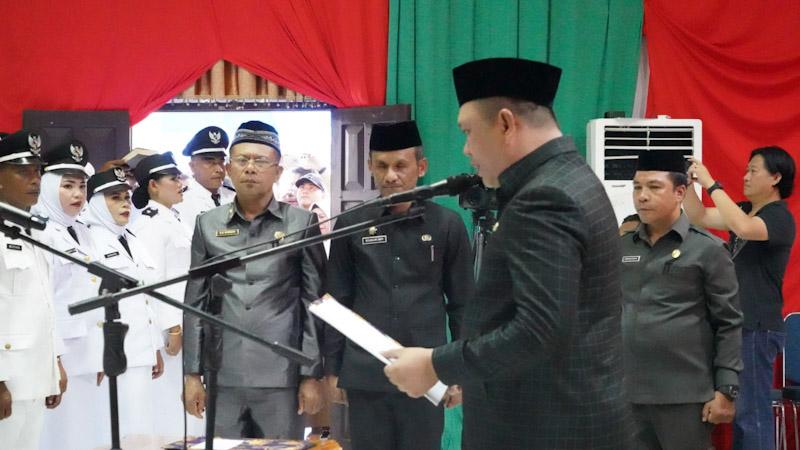 Lantik 78 Kepala Desa, Bupati Konut Warning Semakin Ketat Pengawasan Dana Desa