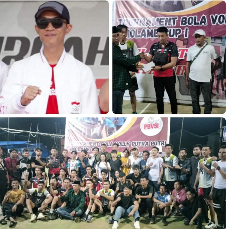 Tim Volley Putra Binaan Ketua DPRD Konut Juara ll Diivent AMOLAME CUP 1