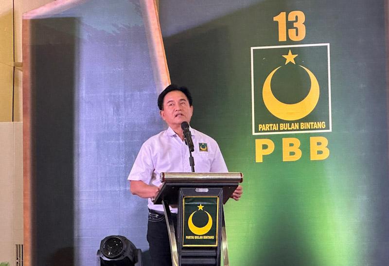 Yusril Ihza Mahendra Dukung Penuh Ruksamin Maju di Pilgub Sultra 2024