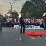 Peringati Empat Tahun Randi Dan Yusuf, KBM Tehnik UHO Gelar Tetrikal di Polda Sultra