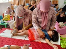 Dinkes Konut Terus Bangun Sinergitas Bersama Pemdes Laksanakan Posyandu