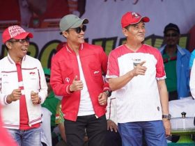 Sukses Membuka Porseni Di Tingkat Kecamatan Bersama Wabup Konut, Ketua DPRD Konut Kembali Buka Porseni Tingkat Desa