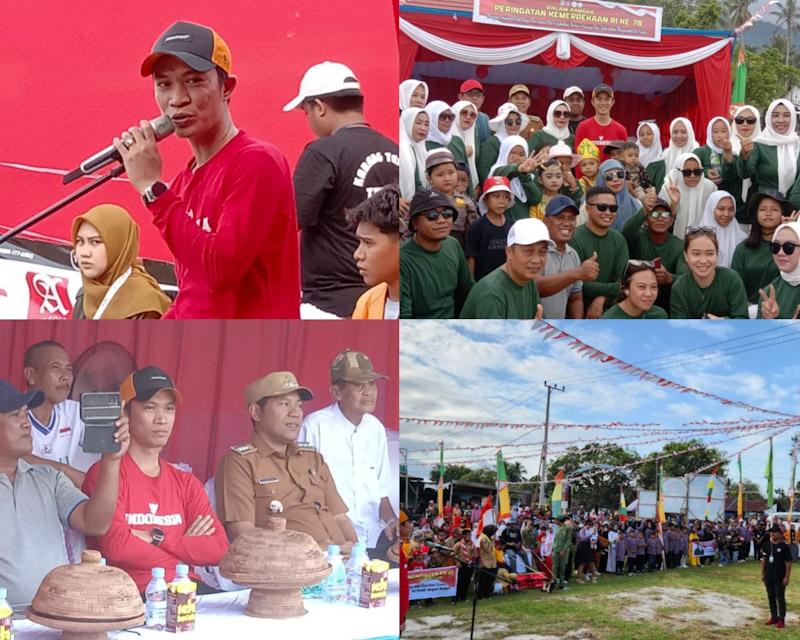 Sukses Membuka Porseni Di Tingkat Kecamatan Bersama Wabup Konut, Ketua DPRD Konut Kembali Buka Porseni Tingkat Desa