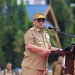 Pimpin Apel Perdana, Pj Gubernur Sultra Sampaikan 3 Arahan Penting Kepada ASN