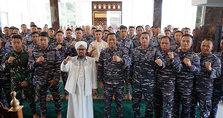 Peringati Maulid Nabi Muhammad, Komandan Lanal Kendari Imbau Jauhi Narkoba