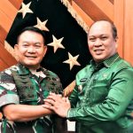 Bupati Konut Bertemu Jenderal Bintang Empat di Markas Besar TNI