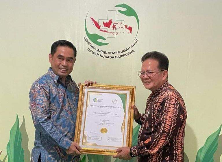 Lulus Paripurna, RSUD Koltim Sultra Raih Akreditasi LARS-DHP di Jakarta