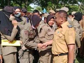 PJ Bupati Mubar Mengintruksikan Semua ASN Wajib Mengikuti Apel Gabungan Tiap Hari Senin