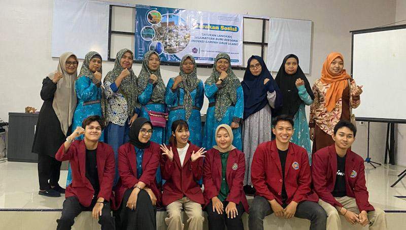 Penutupan Acara Gerakan Sosial di Desa Langlang Singosari Mengubah Sampah Menjadi Cuan