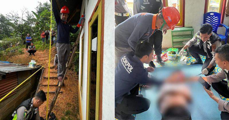 Buruh di Kendari Nekat Gantung Diri Diatap Rumah