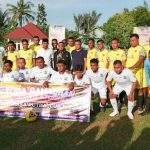 PJ Bupati Mubar Buka Turnamen Sepak Bola Mini Liga Ramadhan Angkasa Putra Cap Lima