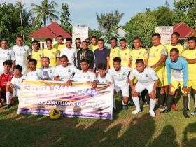 PJ Bupati Mubar Buka Turnamen Sepak Bola Mini Liga Ramadhan Angkasa Putra Cap Lima