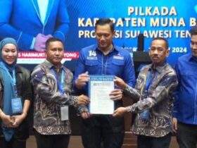 Demokrat Resmi Usung La Ode Darwin-Ali Basa Maju Pilkada Muna Barat