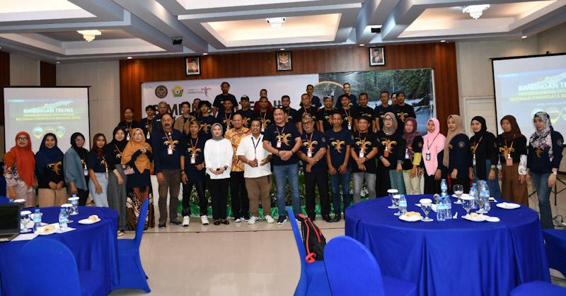 Perkuat Pariwisata Berbasis Data, Pengelola Pariwisata 17 Kabupaten/kota di Sultra Ikuti Bimtek