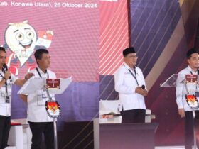 Debat Perdana Pilkada Konut 2024, Paslon 01 dan 02 Adu Program dan Visi Misi