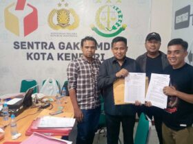 Tim Hukum Yudhi-Nirna Laporkan Dugaan Pelanggaran Pilwali Kendari ke Bawaslu, Minta PSU