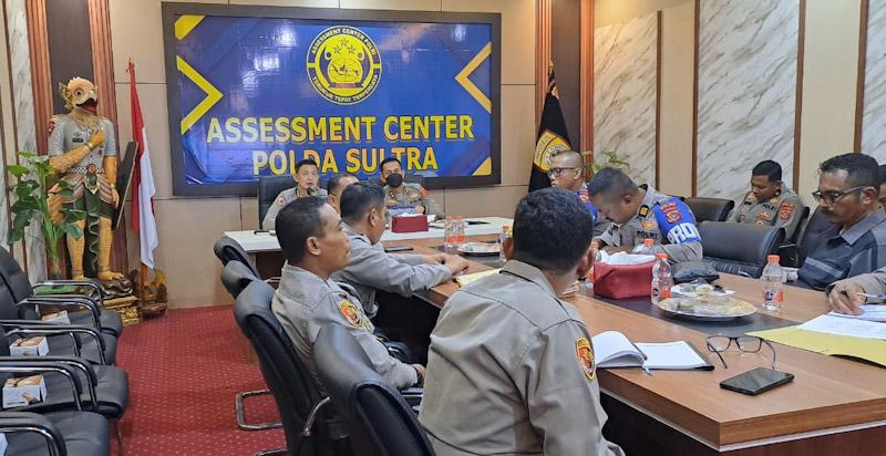 Itwasda Polda Sultra Gelar Rapat Khusus Terkait Pencegahan Penyalahgunaan Senjata Api