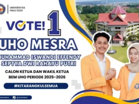 Baliho Calon BEM UHO Dirusak, Pasangan MESRA Respons dengan Tenang
