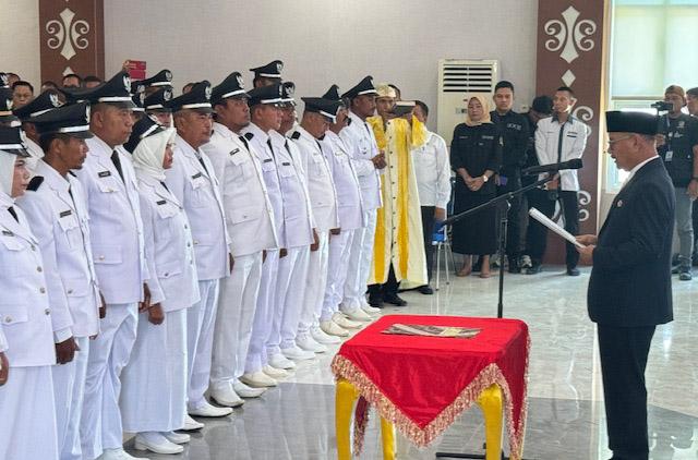96 Kepala Desa Terpilih di Konsel Resmi Dilantik