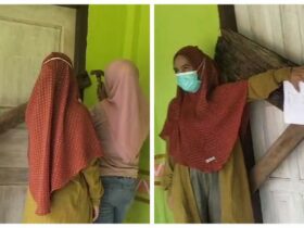 Ibu-ibu di Muna Segel Kantor Kepala Desa Masalili