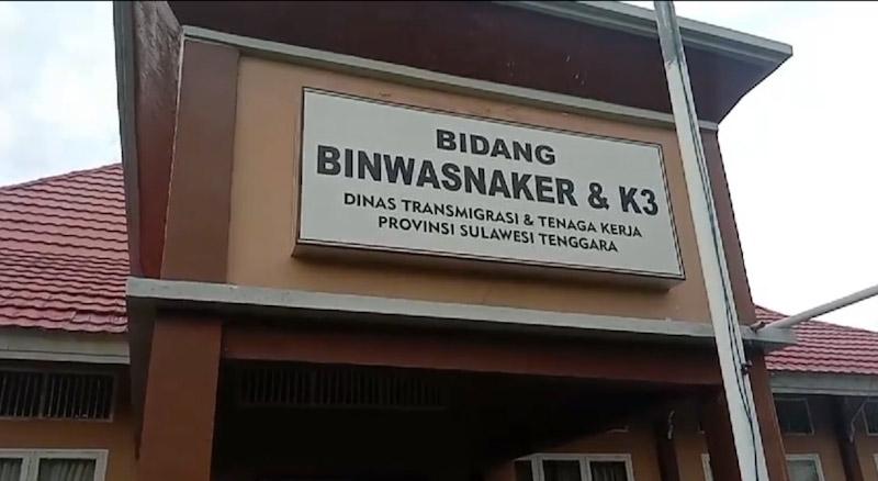 Ditahun 2024, Binwasnaker Dan K3 Disnakertrans Sultra Catat Angka Kecelakaan di Sultra Menurun