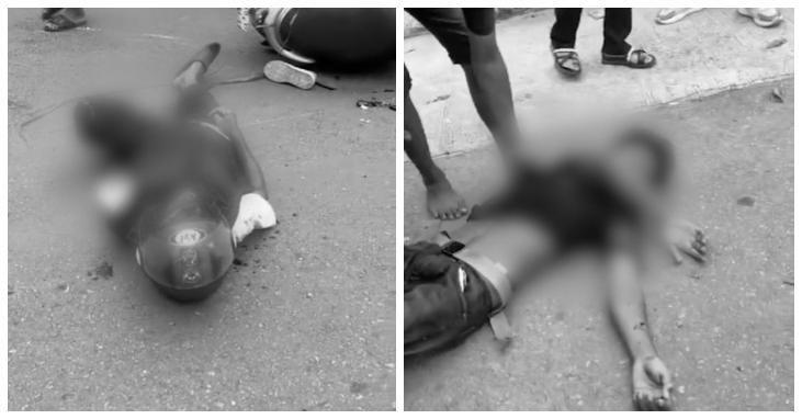 Dua Pengedara Sepeda Motor Terlibat Tabrakan