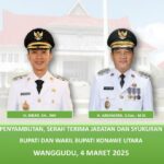 Berikut Jadwal Penjemputan Bupati dan Wakil Bupati Konut Ikbar-Abu Haera