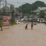 Banjir Kembali Terjang Baruga Kota Kendari
