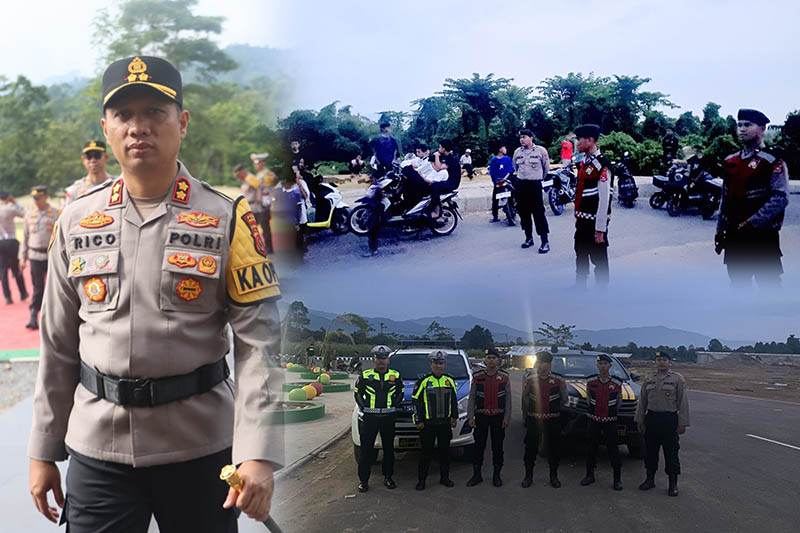 Polres Konawe Utara Gelar Patroli Para Pengendara Balap Liar