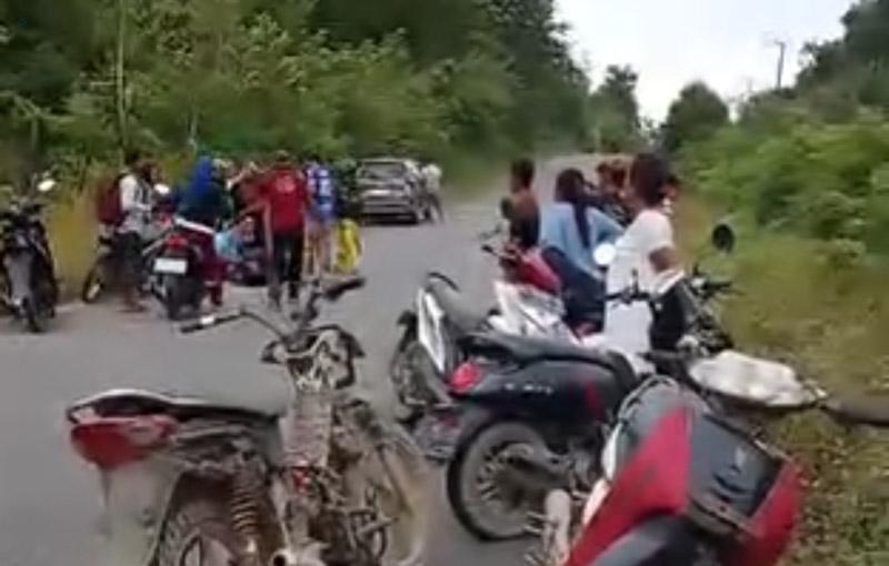 BPOM Kendari Uji Kandungan Takjil di Sport Kuliner Komplek Perkantoran Gubernur