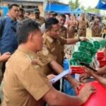 Jaga Stabilisasi Harga Pangan, Bupati Muna Barat Sidak Salah Satu Pasar Yang Ada Di Mubar