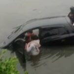 Mengantuk Saat Mengemudi, Mobil Ayla Terjun ke Sungai di Kendari