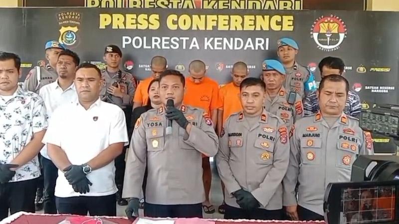 Begal Driver Maxim di Kendari, Tiga Pelaku Ditangkap di Makassar Usai Sandera Korban Minta Tebusan Puluhan Juta