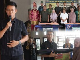 Usai Pimpinan Upacara Hardiknas, Bupati Konut Bersama Kapolres, Dandim Salurkan Bantuan Kepada Korban Kebakaran di Punggomosi