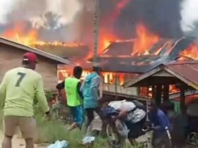 Ditinggal ke Kebun, Dua Rumah Warga di Konawe Ludes Dilalap Api