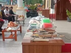 Kejari Kendari Musnahkan 6,3 Kg Sabu dan Ratusan Barang Bukti dari 133 Kasus